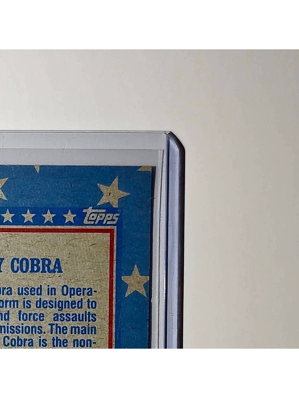Huey Cobra 1991 Topps Desert Storm #174 Card - Picture 8 of 10